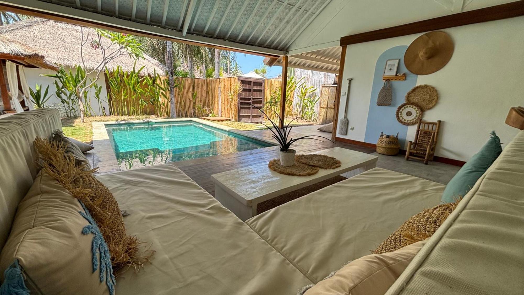 Villa Oceane Gili Air Exterior foto
